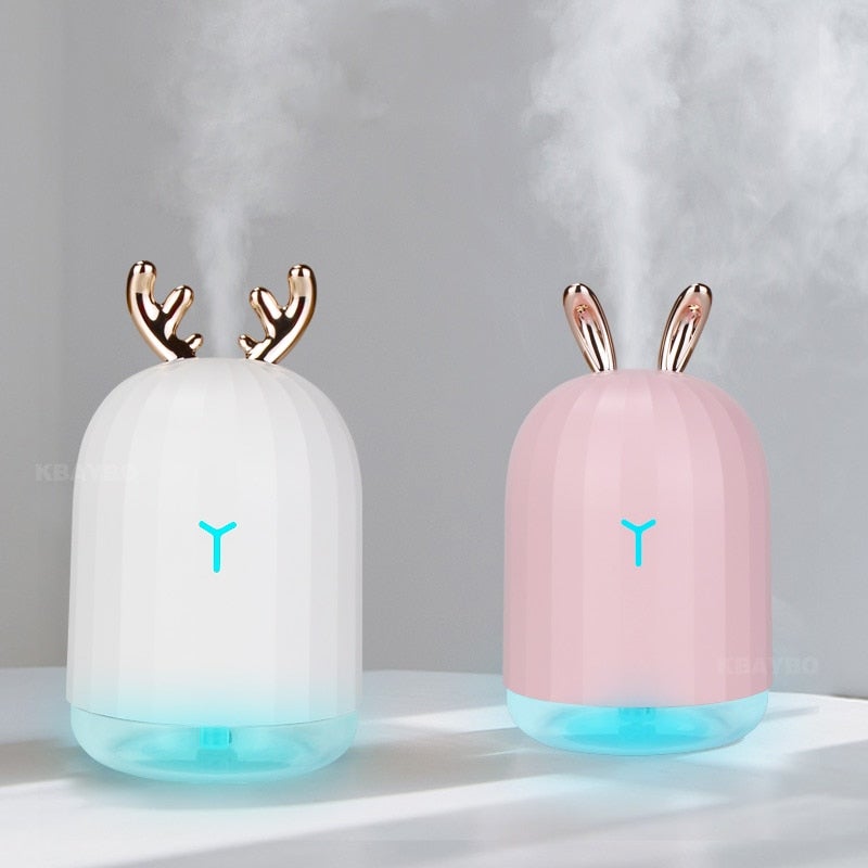 Ultrasonic Air Humidifier & Oil Diffuser